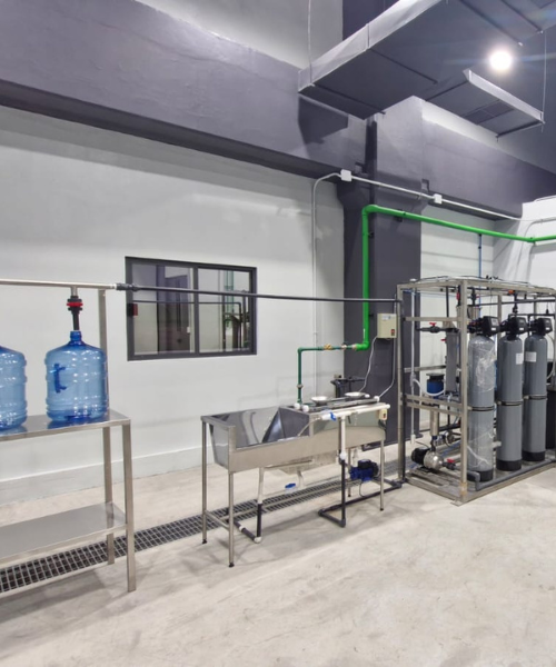 Equipamiento de planta purificadora de agua